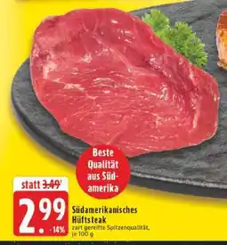Edeka Südamerikanisches Hüftsteak Angebot
