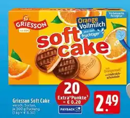 Edeka Griesson soft cake Angebot