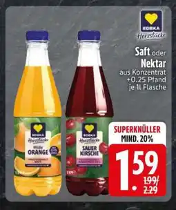 Edeka EDEKA Herzstücke Saft oder Nektar Angebot