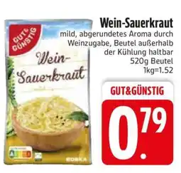 Edeka Wein- Sauerkraut Angebot