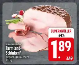 Edeka Zimmermann Farmland-Schinken Angebot