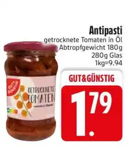 Edeka Antipasti getrocknete Tomaten in Öl Angebot