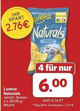 Famila Nord Ost Lorenz Naturals Angebot