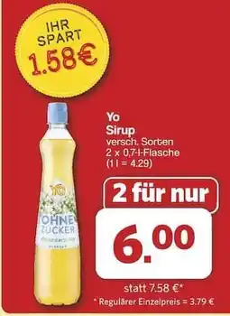 Famila Nord Ost Yo Sirup Angebot