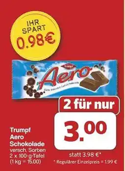 Famila Nord Ost Trumpf Aero Schokolade Angebot