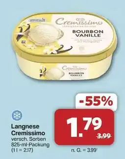 Famila Nord Ost LANGNESE Cremissimo Angebot