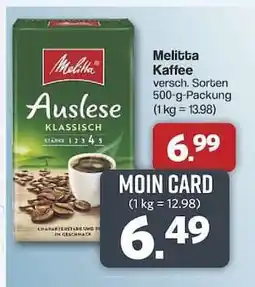 Famila Nord Ost Melitta Kaffee Angebot