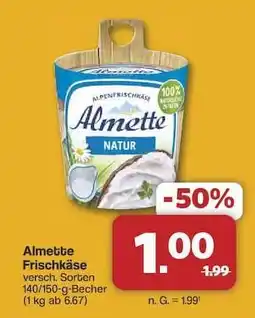 Famila Nord Ost Almette Frischkäse Angebot