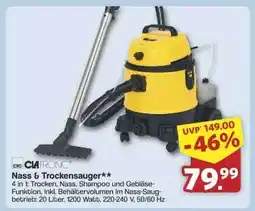 Famila Nord Ost Clatronic Nass & Trockensauger Angebot