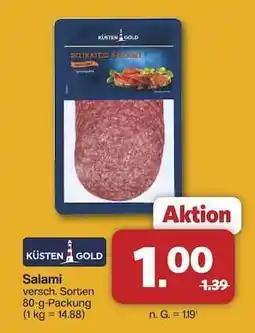 Famila Nord Ost Küsten Gold Salami Angebot