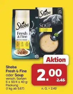 Famila Nord Ost Sheba Fresh & Fine oder Soup Angebot
