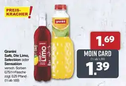 Famila Nord Ost Granini Saft, Die Limo, Selection oder Sensation Angebot