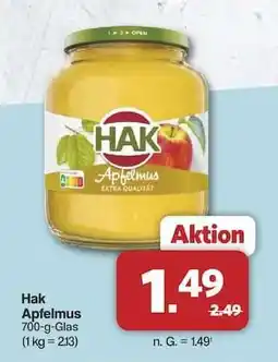Famila Nord Ost HAK Apfelmus Angebot