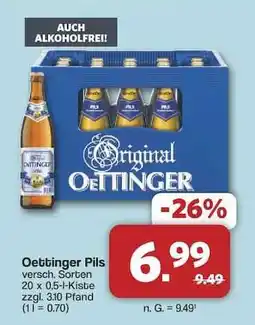 Famila Nord Ost Oettinger Pils Angebot