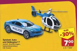 Famila Nord Ost Spielset Auto und Helikopter Angebot