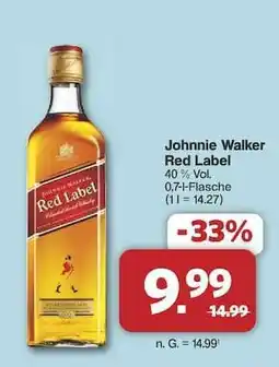 Famila Nord Ost Johnnie Walker Red Label Angebot