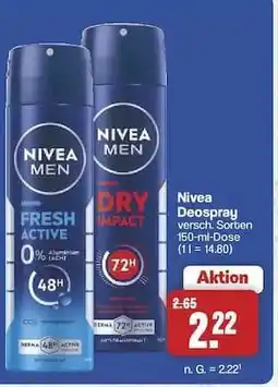 Famila Nord Ost Nivea Men Deospray Angebot