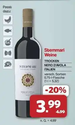 Famila Nord Ost Stemmari Weine Angebot