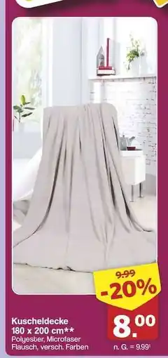 Famila Nord Ost Kuscheldecke Angebot