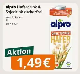 Famila Nord Ost alpro Haferdrink & Sojadrink zuckerfrei Angebot