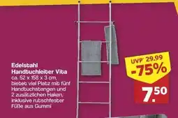 Famila Nord Ost Edelstahl Handtuchleiter Vita Angebot