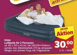 Famila Nord Ost Intex Luftbett für 2 Personen Angebot