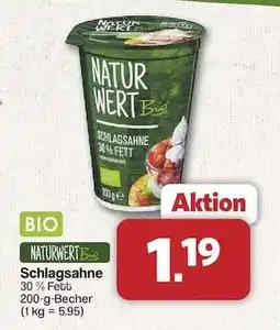 Famila Nord Ost Naturwert Bio Schlagsahne Angebot