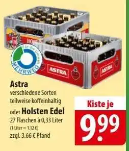 Famila Nord Ost Astra oder Holsten Edel Angebot