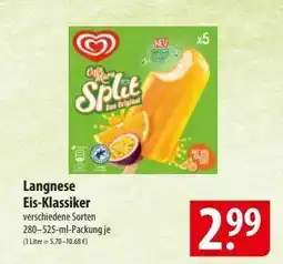 Famila Nord Ost Langnese Eis-Klassiker Angebot