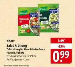 Famila Nord Ost Knorr Salat­ krönung Angebot
