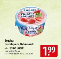 Famila Nord Ost Exquisa Fruchtquark, Naturquark oder Fitline Quark Angebot