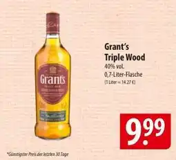 Famila Nord Ost GRANT'S Triple Wood Angebot