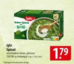 Famila Nord Ost Iglo Spinat Angebot