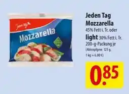 Famila Nord Ost Jeden Tag Mozzarella Angebot