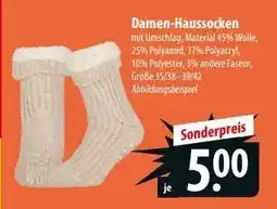 Famila Nord Ost Damen-Haussocken Angebot