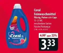 Famila Nord Ost Coral Feinwaschmittel Angebot