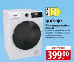 Famila Nord Ost gorenje Wärmepumpentrockner DHNA92/DE Angebot