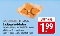 Famila Nord Ost GOURMETmaxx Backpapier-Schalen Angebot