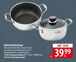 Famila Nord Ost Edelstahl Kochtopf Angebot