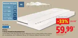 Lidl Livarno 7-Zonen-Komfortschaummatratze Angebot