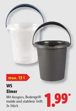 Lidl W5 Eimer Angebot