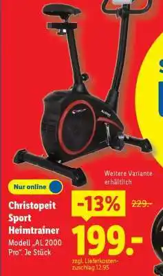 Lidl Christopeit Sport Heimtrainer Angebot