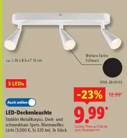 Lidl LED-Deckenleuchte Angebot