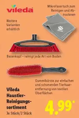 Lidl Vileda Haustier-Reinigungssortiment Angebot