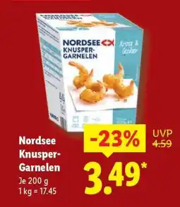 Lidl Nordsee Knusper- garnelen Angebot