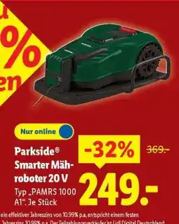 Lidl Parkside Smarter Mähroboter 20 V Angebot