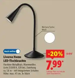 Lidl LIVARNO home LED-Tischleuchte Angebot