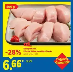Lidl Metzgerfrisch Frische Hähnchen-Mini-Steaks Angebot