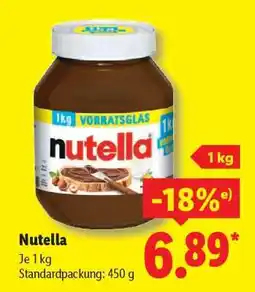 Lidl nutella Angebot