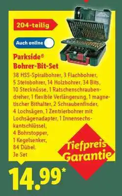 Lidl Parkside Bohrer-Bit-Set Angebot